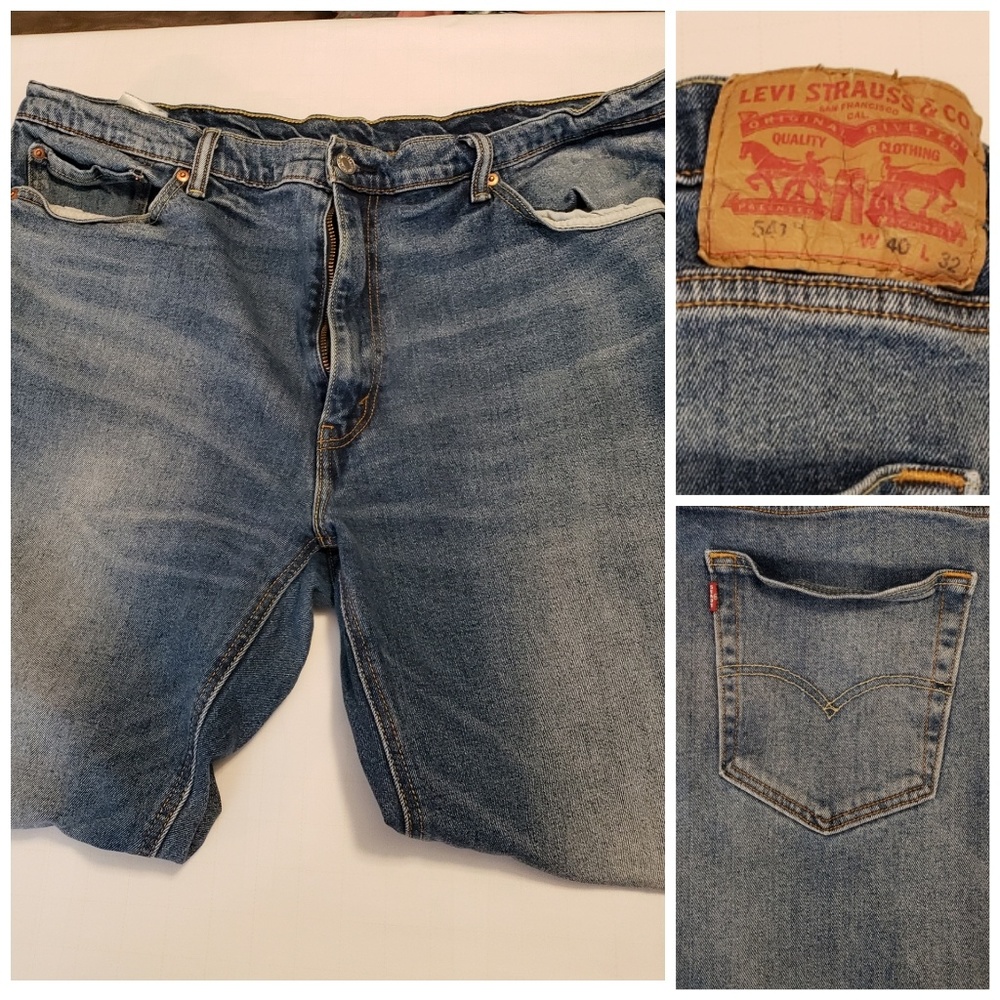 Levi's jeans size 40x32